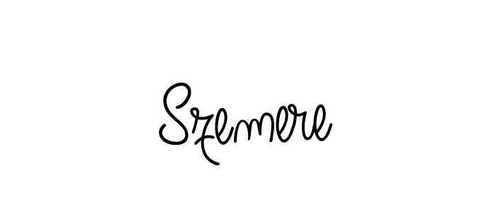 How to make Szemere signature? Angelique-Rose-font-FFP is a professional autograph style. Create handwritten signature for Szemere name. Szemere signature style 5 images and pictures png