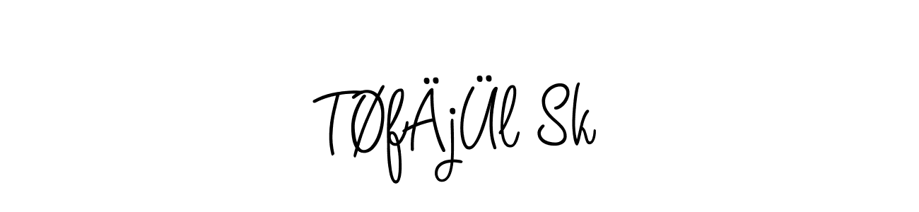 Once you've used our free online signature maker to create your best signature Angelique-Rose-font-FFP style, it's time to enjoy all of the benefits that TØfÄjÜl Sk name signing documents. TØfÄjÜl Sk signature style 5 images and pictures png