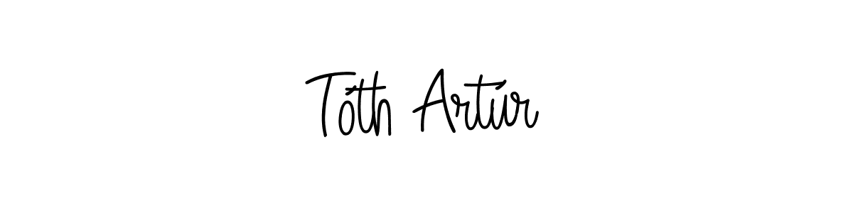 You can use this online signature creator to create a handwritten signature for the name Tóth Artúr. This is the best online autograph maker. Tóth Artúr signature style 5 images and pictures png