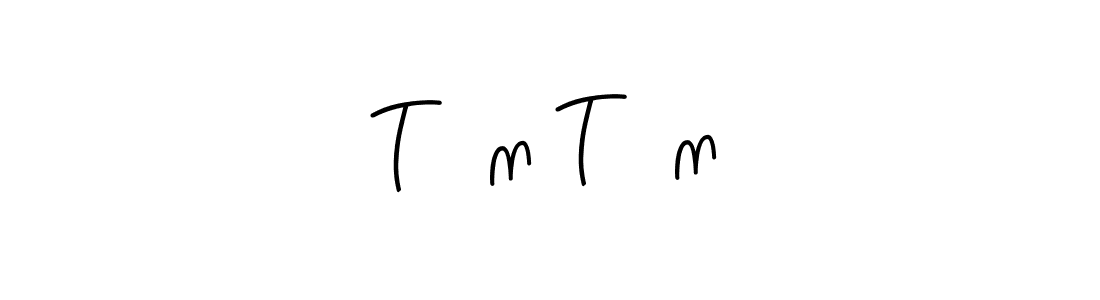 How to make Tứn Tứn signature? Angelique-Rose-font-FFP is a professional autograph style. Create handwritten signature for Tứn Tứn name. Tứn Tứn signature style 5 images and pictures png