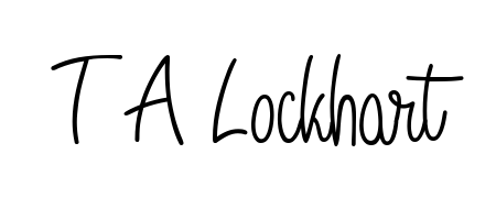 Create a personalized artistic stamp with T A Lockhart in Angelique-Rose-font-FFP font. Perfect for visual artists, designers, and influencers. T A Lockhart signature style 5 images and pictures png