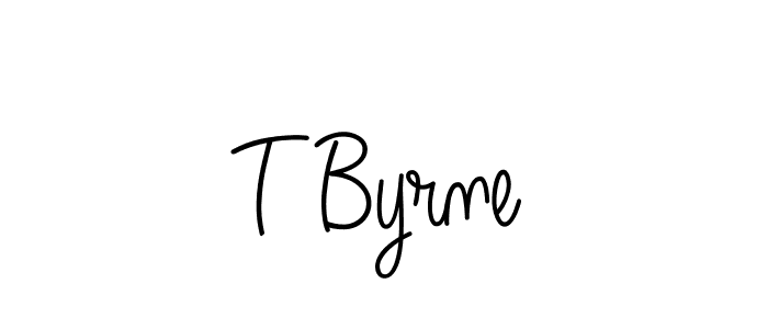 How to Draw T Byrne signature style? Angelique-Rose-font-FFP is a latest design signature styles for name T Byrne. T Byrne signature style 5 images and pictures png