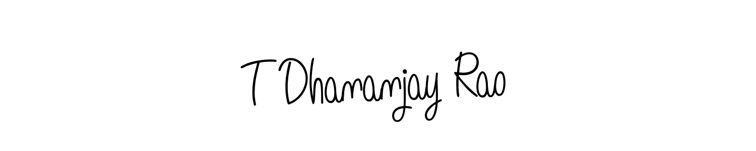 Angelique-Rose-font-FFP is a professional signature style that is perfect for those who want to add a touch of class to their signature. It is also a great choice for those who want to make their signature more unique. Get T Dhananjay Rao name to fancy signature for free. T Dhananjay Rao signature style 5 images and pictures png