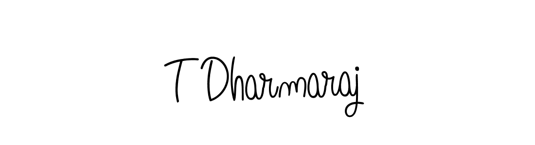 This is the best signature style for the T Dharmaraj name. Also you like these signature font (Angelique-Rose-font-FFP). Mix name signature. T Dharmaraj signature style 5 images and pictures png