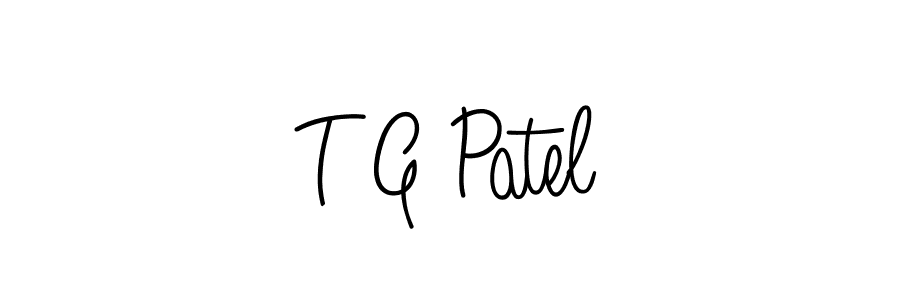 if you are searching for the best signature style for your name T G Patel. so please give up your signature search. here we have designed multiple signature styles  using Angelique-Rose-font-FFP. T G Patel signature style 5 images and pictures png