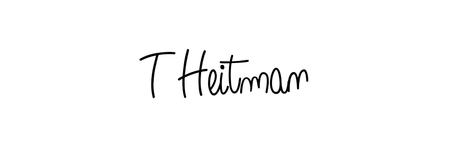 Create a beautiful signature design for name T Heitman. With this signature (Angelique-Rose-font-FFP) fonts, you can make a handwritten signature for free. T Heitman signature style 5 images and pictures png