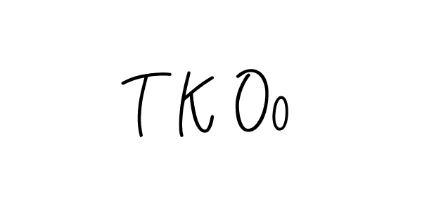 Create a beautiful signature design for name T K Oo. With this signature (Angelique-Rose-font-FFP) fonts, you can make a handwritten signature for free. T K Oo signature style 5 images and pictures png
