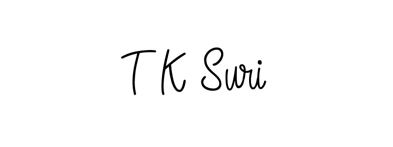 Here are the top 10 professional signature styles for the name T K Suri. These are the best autograph styles you can use for your name. T K Suri signature style 5 images and pictures png