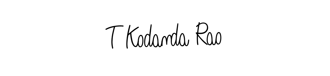 if you are searching for the best signature style for your name T Kodanda Rao. so please give up your signature search. here we have designed multiple signature styles  using Angelique-Rose-font-FFP. T Kodanda Rao signature style 5 images and pictures png