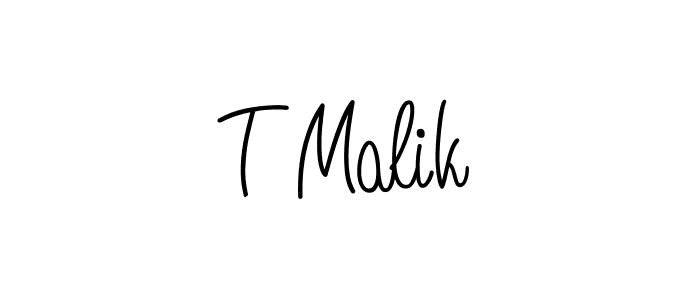 Angelique-Rose-font-FFP is a professional signature style that is perfect for those who want to add a touch of class to their signature. It is also a great choice for those who want to make their signature more unique. Get T Malik name to fancy signature for free. T Malik signature style 5 images and pictures png