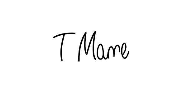 How to Draw T Mane signature style? Angelique-Rose-font-FFP is a latest design signature styles for name T Mane. T Mane signature style 5 images and pictures png