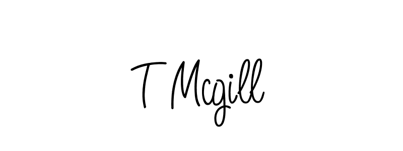 Create a beautiful signature design for name T Mcgill. With this signature (Angelique-Rose-font-FFP) fonts, you can make a handwritten signature for free. T Mcgill signature style 5 images and pictures png