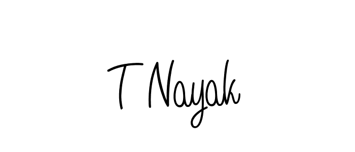 This is the best signature style for the T Nayak name. Also you like these signature font (Angelique-Rose-font-FFP). Mix name signature. T Nayak signature style 5 images and pictures png