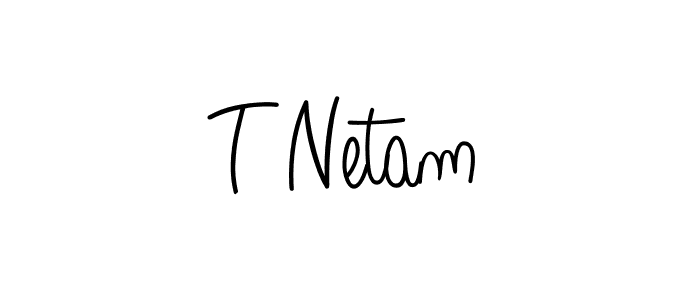 Once you've used our free online signature maker to create your best signature Angelique-Rose-font-FFP style, it's time to enjoy all of the benefits that T Netam name signing documents. T Netam signature style 5 images and pictures png