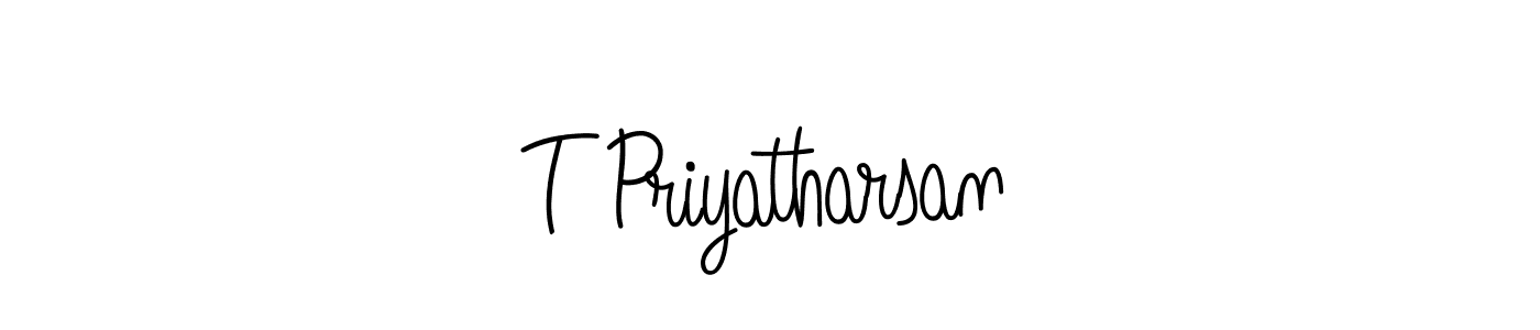 How to make T Priyatharsan signature? Angelique-Rose-font-FFP is a professional autograph style. Create handwritten signature for T Priyatharsan name. T Priyatharsan signature style 5 images and pictures png