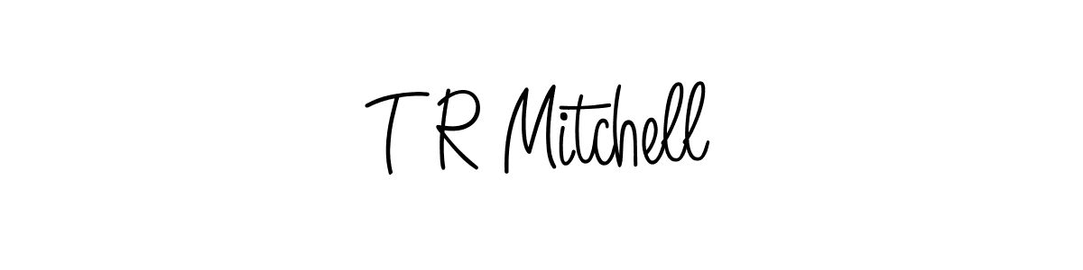 Make a beautiful signature design for name T R Mitchell. Use this online signature maker to create a handwritten signature for free. T R Mitchell signature style 5 images and pictures png