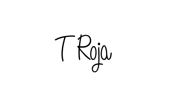 Best and Professional Signature Style for T Roja. Angelique-Rose-font-FFP Best Signature Style Collection. T Roja signature style 5 images and pictures png