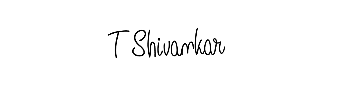 How to Draw T Shivankar signature style? Angelique-Rose-font-FFP is a latest design signature styles for name T Shivankar. T Shivankar signature style 5 images and pictures png