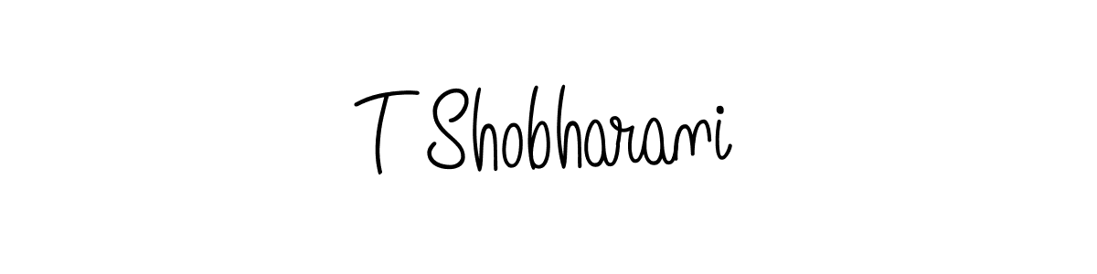 Also You can easily find your signature by using the search form. We will create T Shobharani name handwritten signature images for you free of cost using Angelique-Rose-font-FFP sign style. T Shobharani signature style 5 images and pictures png