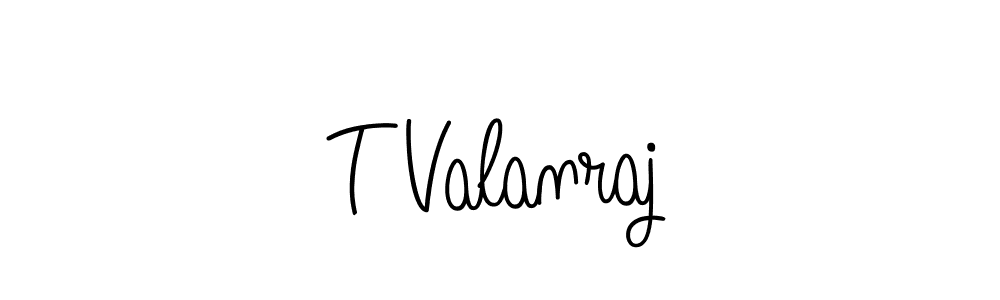 Create a beautiful signature design for name T Valanraj. With this signature (Angelique-Rose-font-FFP) fonts, you can make a handwritten signature for free. T Valanraj signature style 5 images and pictures png