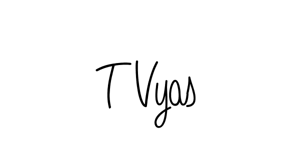 Check out images of Autograph of T Vyas name. Actor T Vyas Signature Style. Angelique-Rose-font-FFP is a professional sign style online. T Vyas signature style 5 images and pictures png