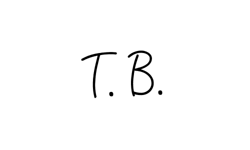 Use a signature maker to create a handwritten signature online. With this signature software, you can design (Angelique-Rose-font-FFP) your own signature for name T. B.. T. B. signature style 5 images and pictures png