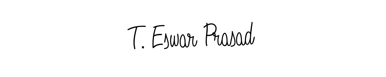 It looks lik you need a new signature style for name T. Eswar Prasad. Design unique handwritten (Angelique-Rose-font-FFP) signature with our free signature maker in just a few clicks. T. Eswar Prasad signature style 5 images and pictures png