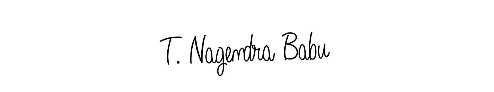 This is the best signature style for the T. Nagendra Babu name. Also you like these signature font (Angelique-Rose-font-FFP). Mix name signature. T. Nagendra Babu signature style 5 images and pictures png