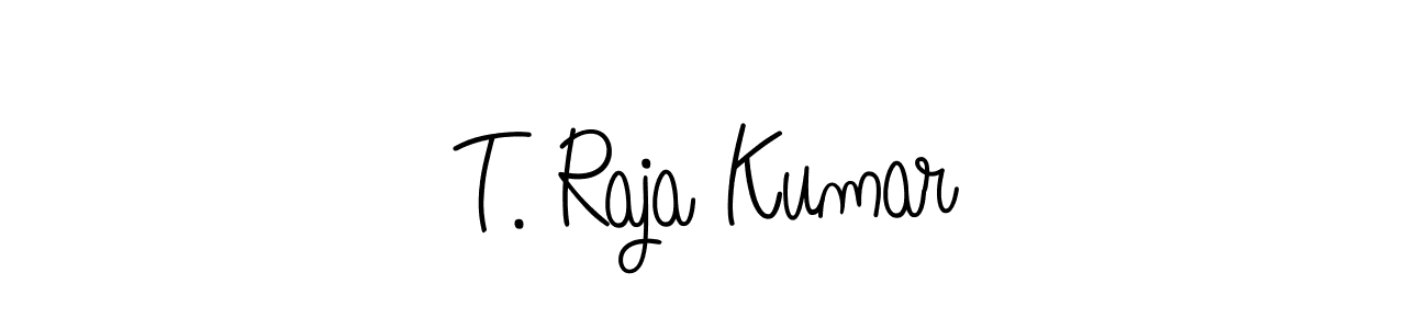 Best and Professional Signature Style for T. Raja Kumar. Angelique-Rose-font-FFP Best Signature Style Collection. T. Raja Kumar signature style 5 images and pictures png