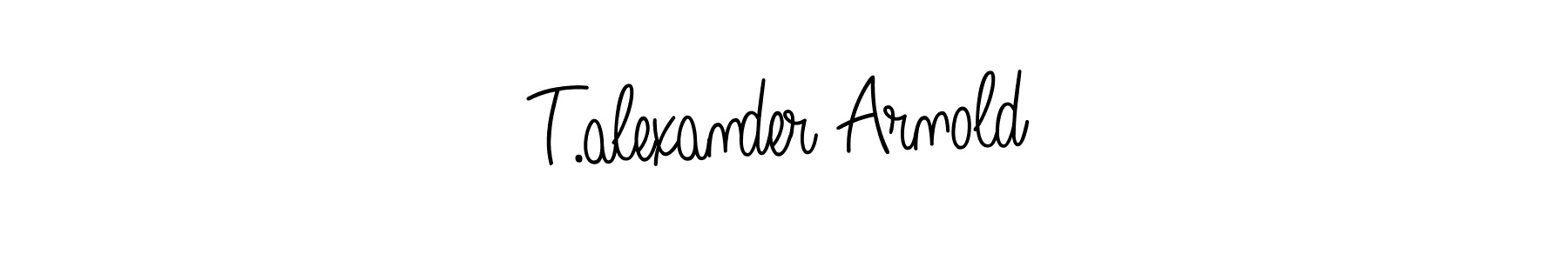 It looks lik you need a new signature style for name T.alexander Arnold. Design unique handwritten (Angelique-Rose-font-FFP) signature with our free signature maker in just a few clicks. T.alexander Arnold signature style 5 images and pictures png