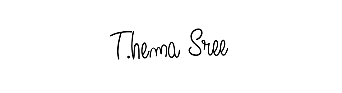 Also You can easily find your signature by using the search form. We will create T.hema Sree name handwritten signature images for you free of cost using Angelique-Rose-font-FFP sign style. T.hema Sree signature style 5 images and pictures png