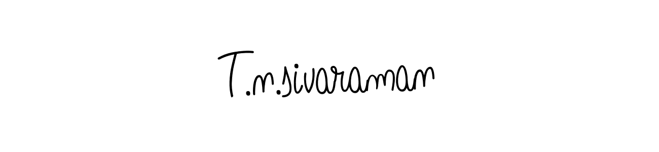 Make a short T.n.sivaraman signature style. Manage your documents anywhere anytime using Angelique-Rose-font-FFP. Create and add eSignatures, submit forms, share and send files easily. T.n.sivaraman signature style 5 images and pictures png