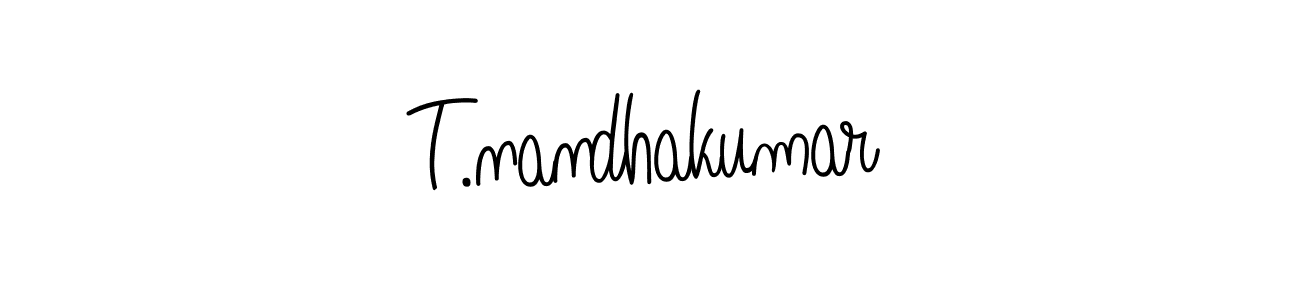 Similarly Angelique-Rose-font-FFP is the best handwritten signature design. Signature creator online .You can use it as an online autograph creator for name T.nandhakumar. T.nandhakumar signature style 5 images and pictures png