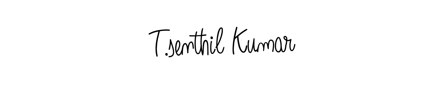 It looks lik you need a new signature style for name T.senthil Kumar. Design unique handwritten (Angelique-Rose-font-FFP) signature with our free signature maker in just a few clicks. T.senthil Kumar signature style 5 images and pictures png