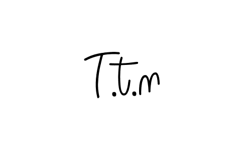 Once you've used our free online signature maker to create your best signature Angelique-Rose-font-FFP style, it's time to enjoy all of the benefits that T.t.n name signing documents. T.t.n signature style 5 images and pictures png