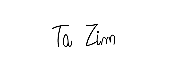 Similarly Angelique-Rose-font-FFP is the best handwritten signature design. Signature creator online .You can use it as an online autograph creator for name Ta  Zim. Ta  Zim signature style 5 images and pictures png