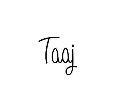 How to Draw Taaj signature style? Angelique-Rose-font-FFP is a latest design signature styles for name Taaj. Taaj signature style 5 images and pictures png