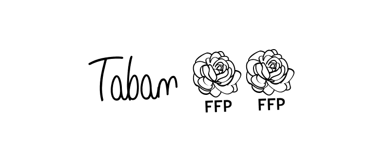 How to make Taban 09 signature? Angelique-Rose-font-FFP is a professional autograph style. Create handwritten signature for Taban 09 name. Taban 09 signature style 5 images and pictures png