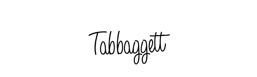 You should practise on your own different ways (Angelique-Rose-font-FFP) to write your name (Tabbaggett) in signature. don't let someone else do it for you. Tabbaggett signature style 5 images and pictures png