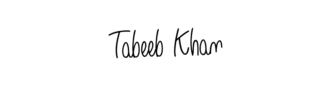 Make a beautiful signature design for name Tabeeb Khan. Use this online signature maker to create a handwritten signature for free. Tabeeb Khan signature style 5 images and pictures png