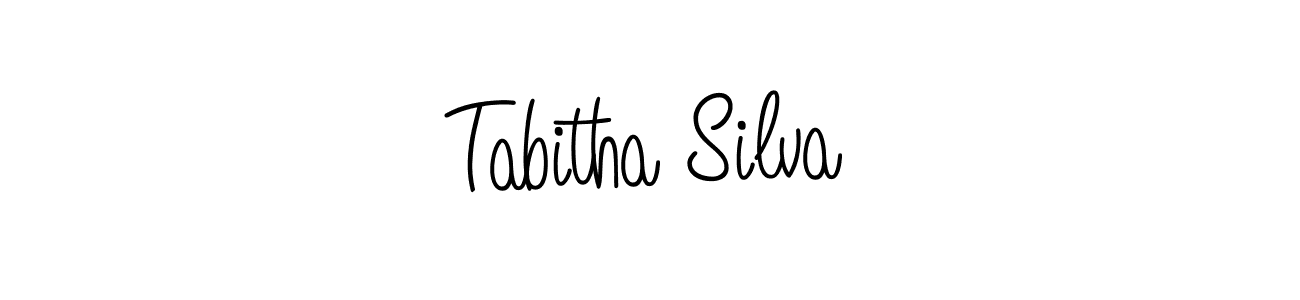 This is the best signature style for the Tabitha Silva name. Also you like these signature font (Angelique-Rose-font-FFP). Mix name signature. Tabitha Silva signature style 5 images and pictures png
