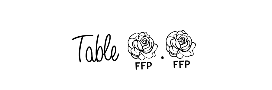 Make a beautiful signature design for name Table 2.2. With this signature (Angelique-Rose-font-FFP) style, you can create a handwritten signature for free. Table 2.2 signature style 5 images and pictures png