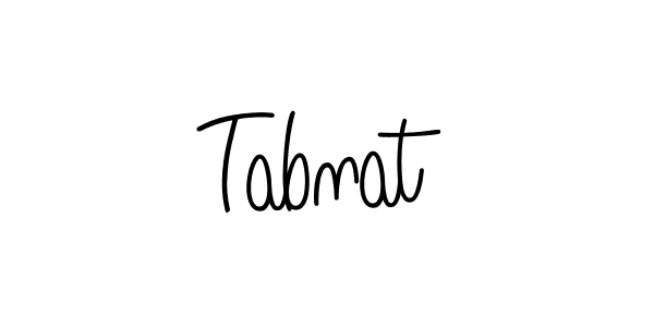 Use a signature maker to create a handwritten signature online. With this signature software, you can design (Angelique-Rose-font-FFP) your own signature for name Tabnat. Tabnat signature style 5 images and pictures png