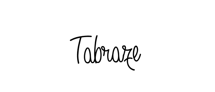 Check out images of Autograph of Tabraze name. Actor Tabraze Signature Style. Angelique-Rose-font-FFP is a professional sign style online. Tabraze signature style 5 images and pictures png