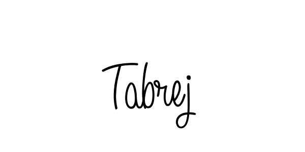 Make a short Tabrej signature style. Manage your documents anywhere anytime using Angelique-Rose-font-FFP. Create and add eSignatures, submit forms, share and send files easily. Tabrej signature style 5 images and pictures png