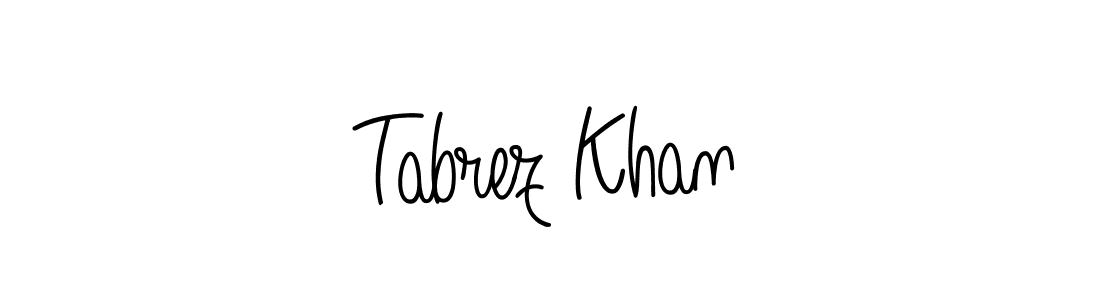 if you are searching for the best signature style for your name Tabrez Khan. so please give up your signature search. here we have designed multiple signature styles  using Angelique-Rose-font-FFP. Tabrez Khan signature style 5 images and pictures png