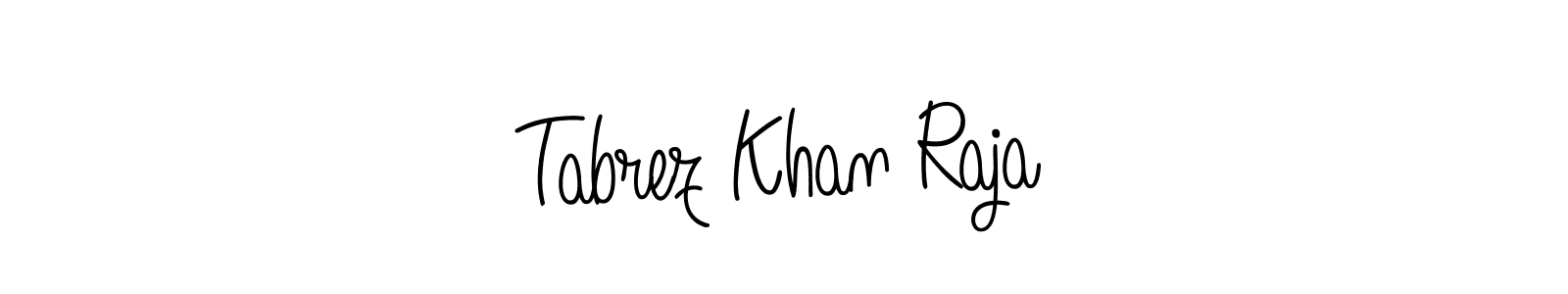 Angelique-Rose-font-FFP is a professional signature style that is perfect for those who want to add a touch of class to their signature. It is also a great choice for those who want to make their signature more unique. Get Tabrez Khan Raja name to fancy signature for free. Tabrez Khan Raja signature style 5 images and pictures png