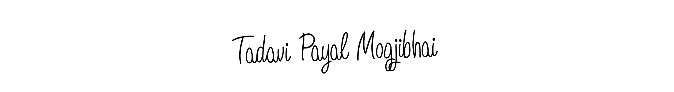 How to make Tadavi Payal Mogjibhai signature? Angelique-Rose-font-FFP is a professional autograph style. Create handwritten signature for Tadavi Payal Mogjibhai name. Tadavi Payal Mogjibhai signature style 5 images and pictures png