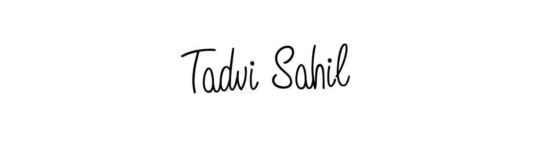 Best and Professional Signature Style for Tadvi Sahil. Angelique-Rose-font-FFP Best Signature Style Collection. Tadvi Sahil signature style 5 images and pictures png