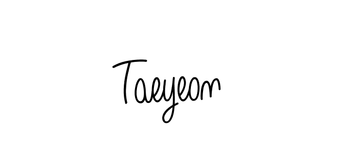 Best and Professional Signature Style for Taeyeon. Angelique-Rose-font-FFP Best Signature Style Collection. Taeyeon signature style 5 images and pictures png